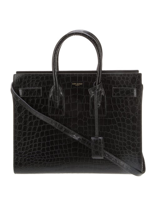 Saint Laurent Leather Sac De Jour Small