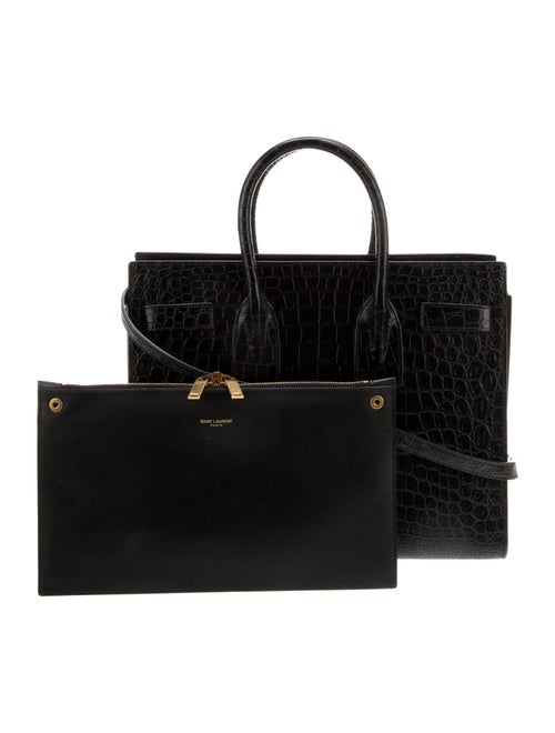 Saint Laurent Leather Sac De Jour Small