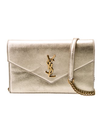 Saint Laurent Leather Evening Bag