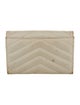 Saint Laurent Cassandre Matelassé Small Envelope Chevron Wallet