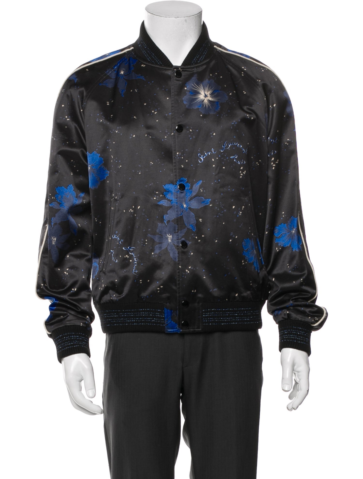 Saint Laurent 2020 Printed Bomber Jacket