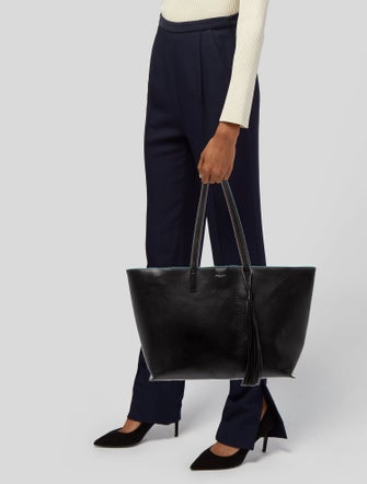 Saint Laurent Leather Tote