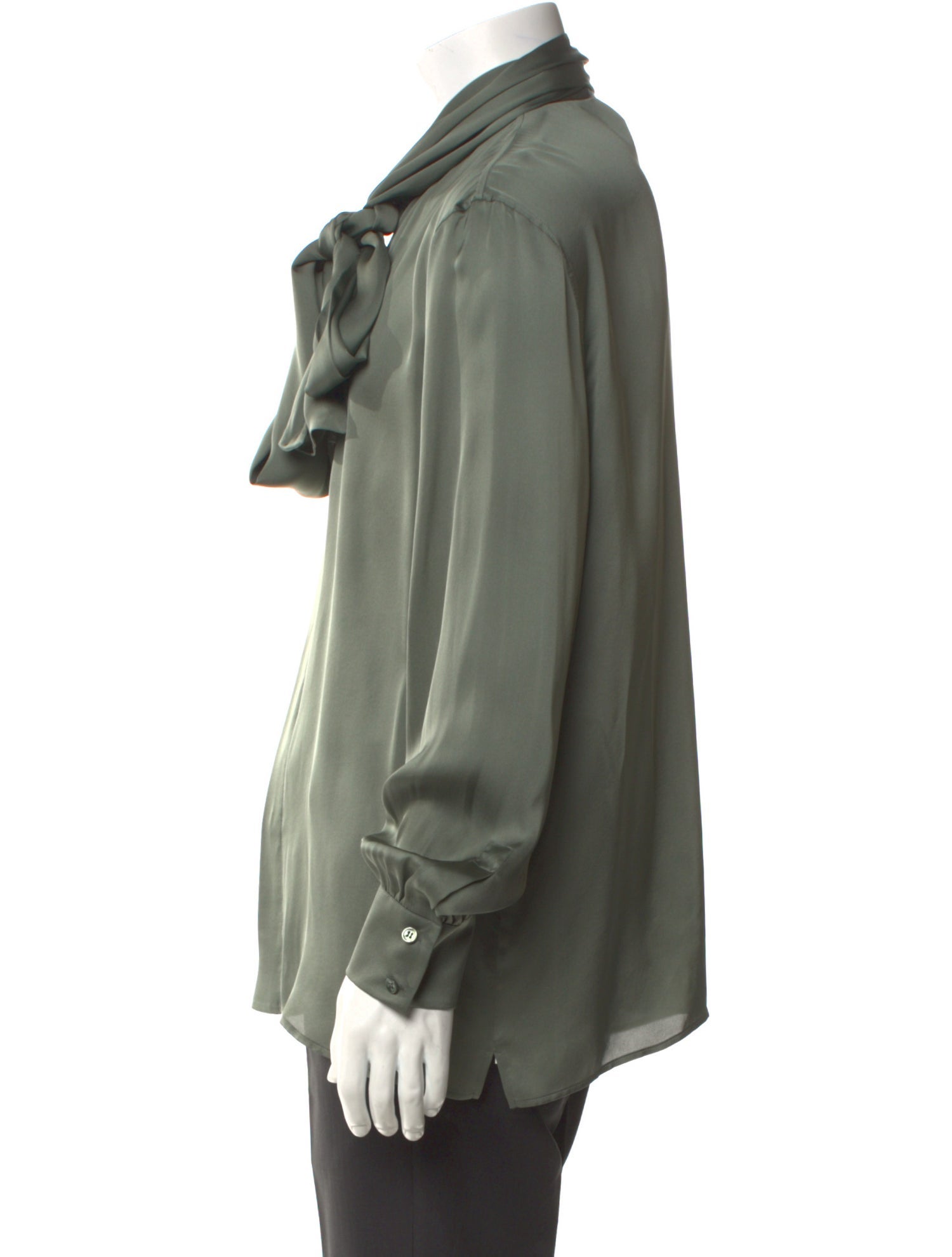 Saint Laurent 2024 Silk Shirt