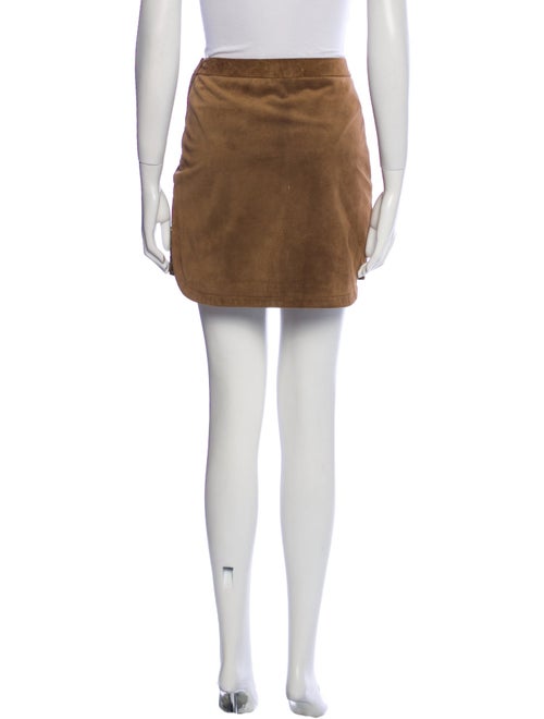 Saint Laurent Silk Mini Skirt