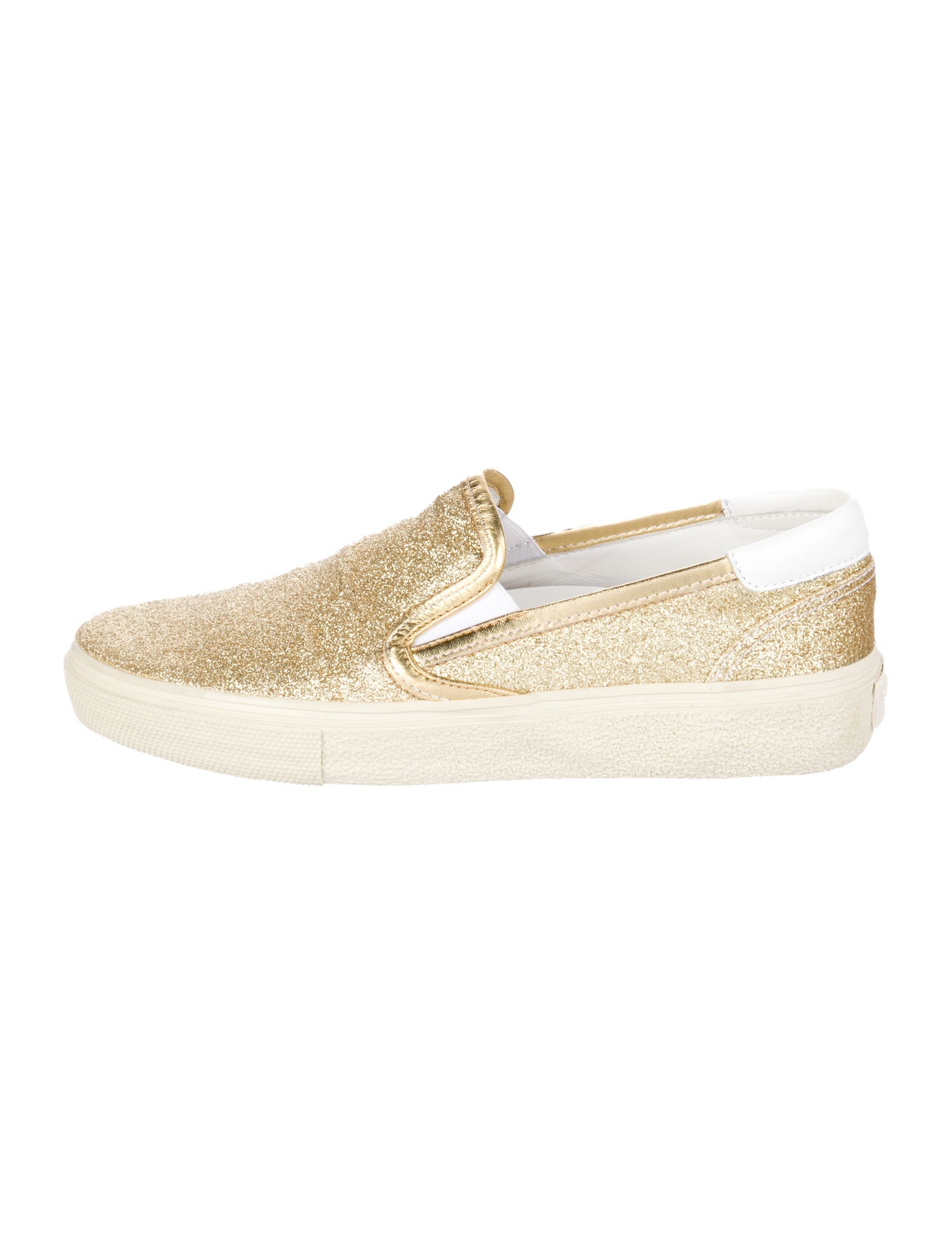 Saint Laurent Glitter Glitter Accents Sneakers