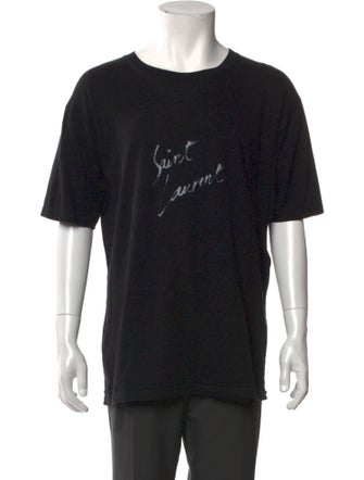 Saint Laurent 2020 Graphic Print T-Shirt