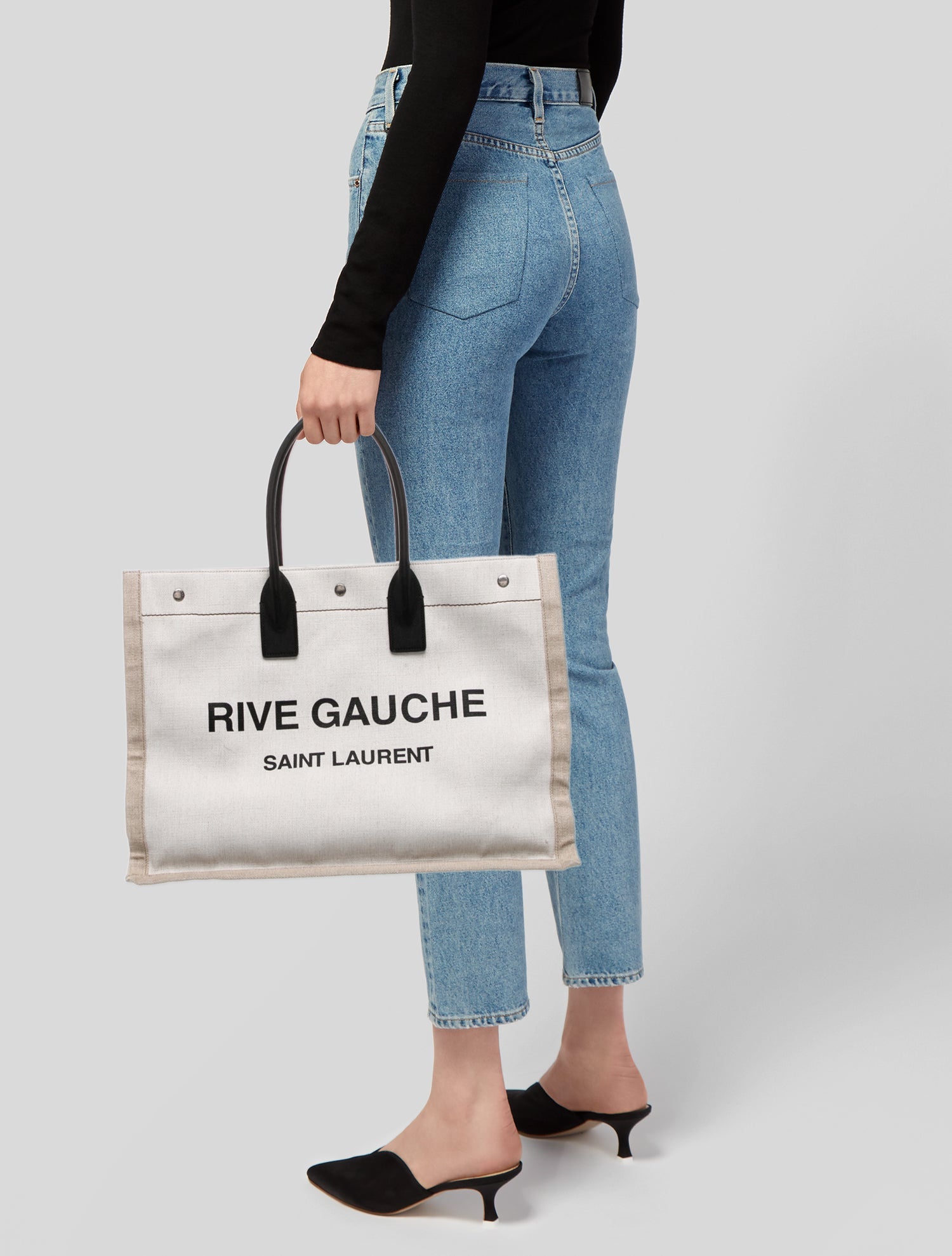 Saint Laurent Canvas Rive Gauche
