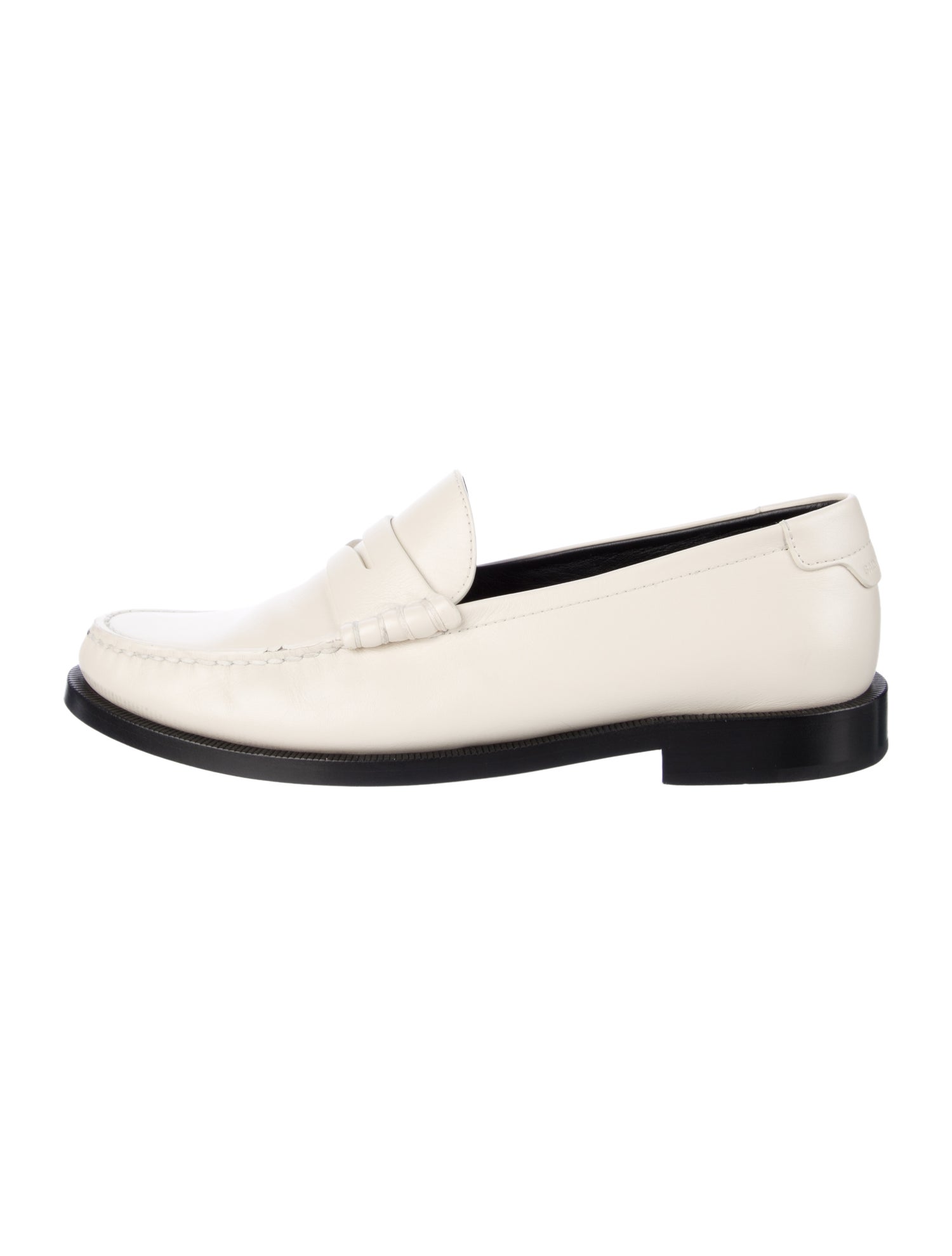 Saint Laurent Leather Loafers