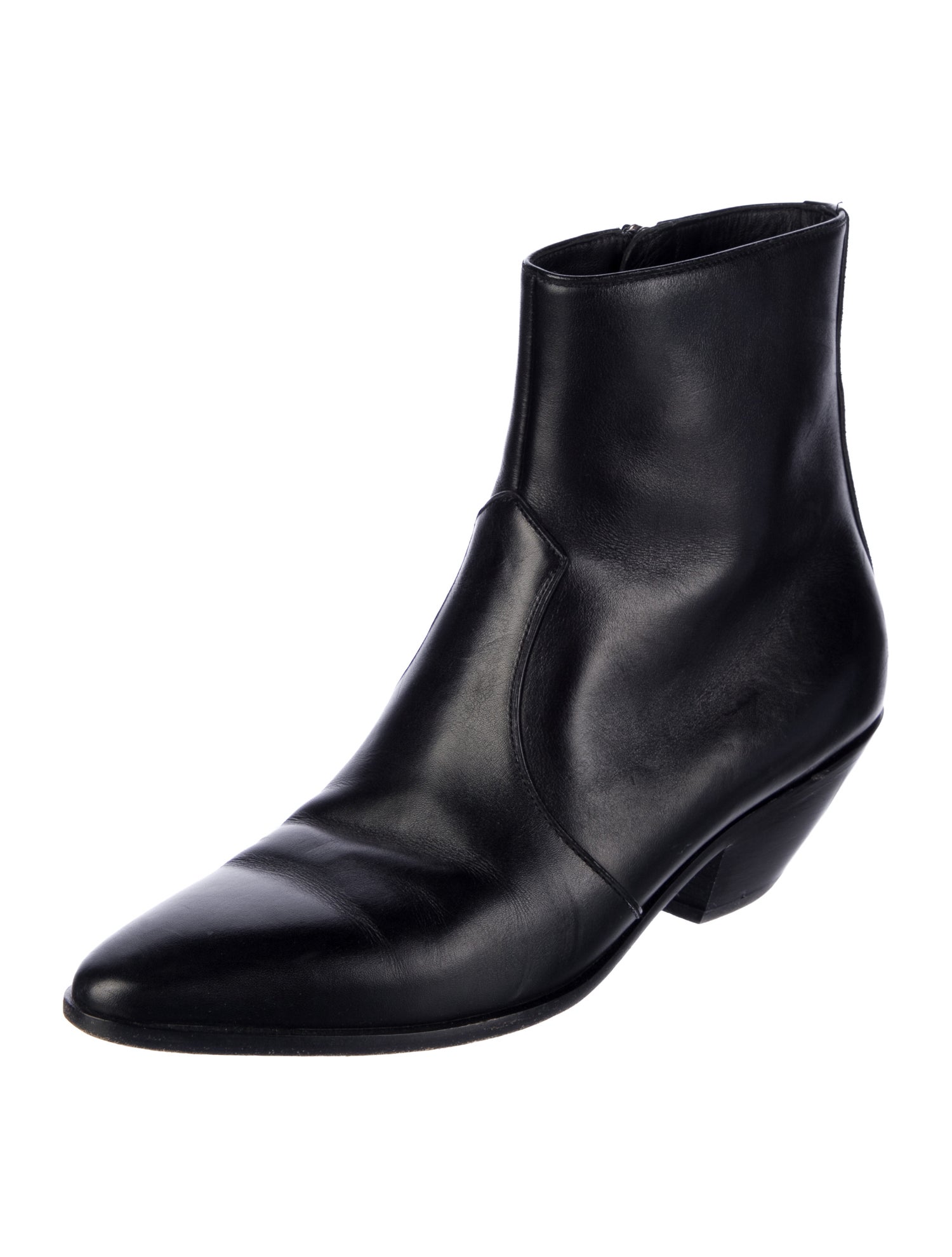 Saint Laurent Leather Boots