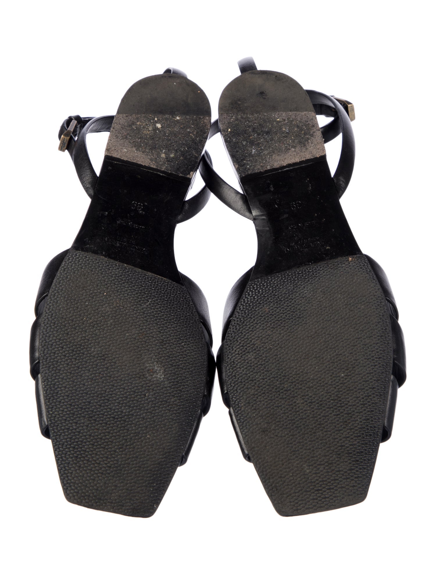 Leather Slingback Sandals
