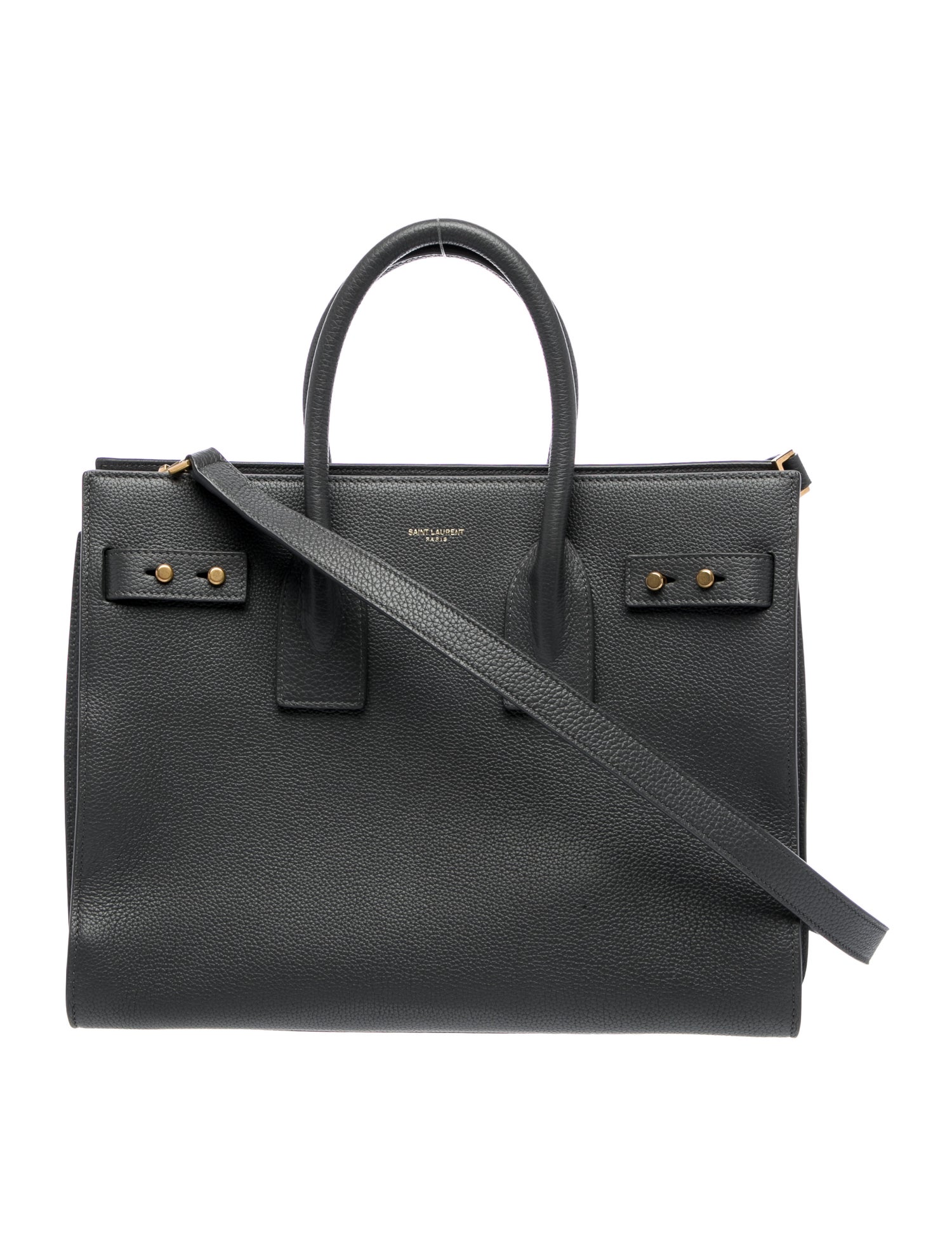 Saint Laurent Leather Sac De Jour Large