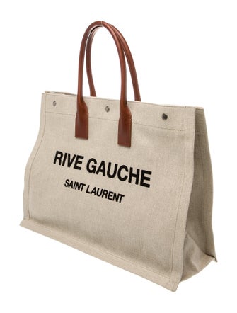 Saint Laurent Canvas Rive Gauche Large