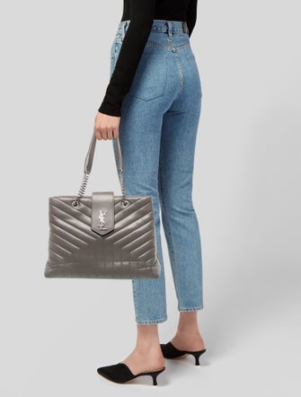 Saint Laurent Quilted LouLou Large
