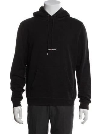 Saint Laurent 2022 Signature Logo Hoodie