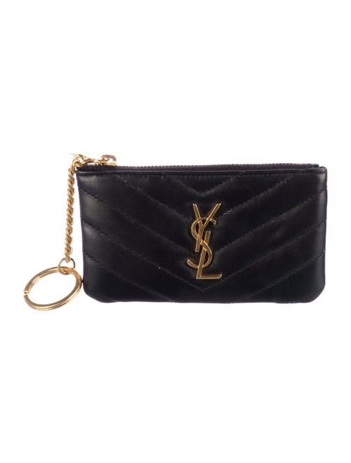 Saint Laurent Leather Printed Wallet