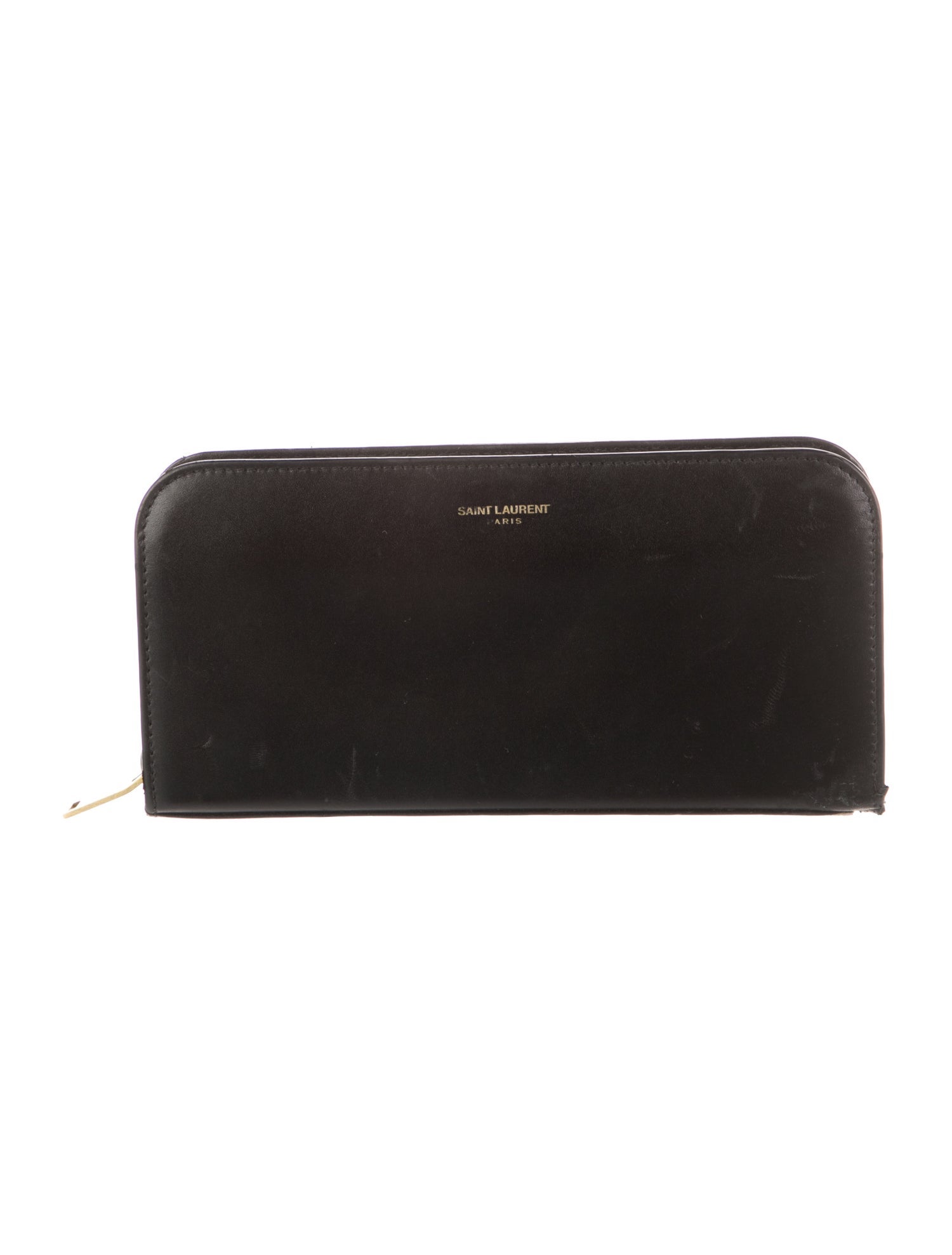 Saint Laurent Leather Continental Wallet