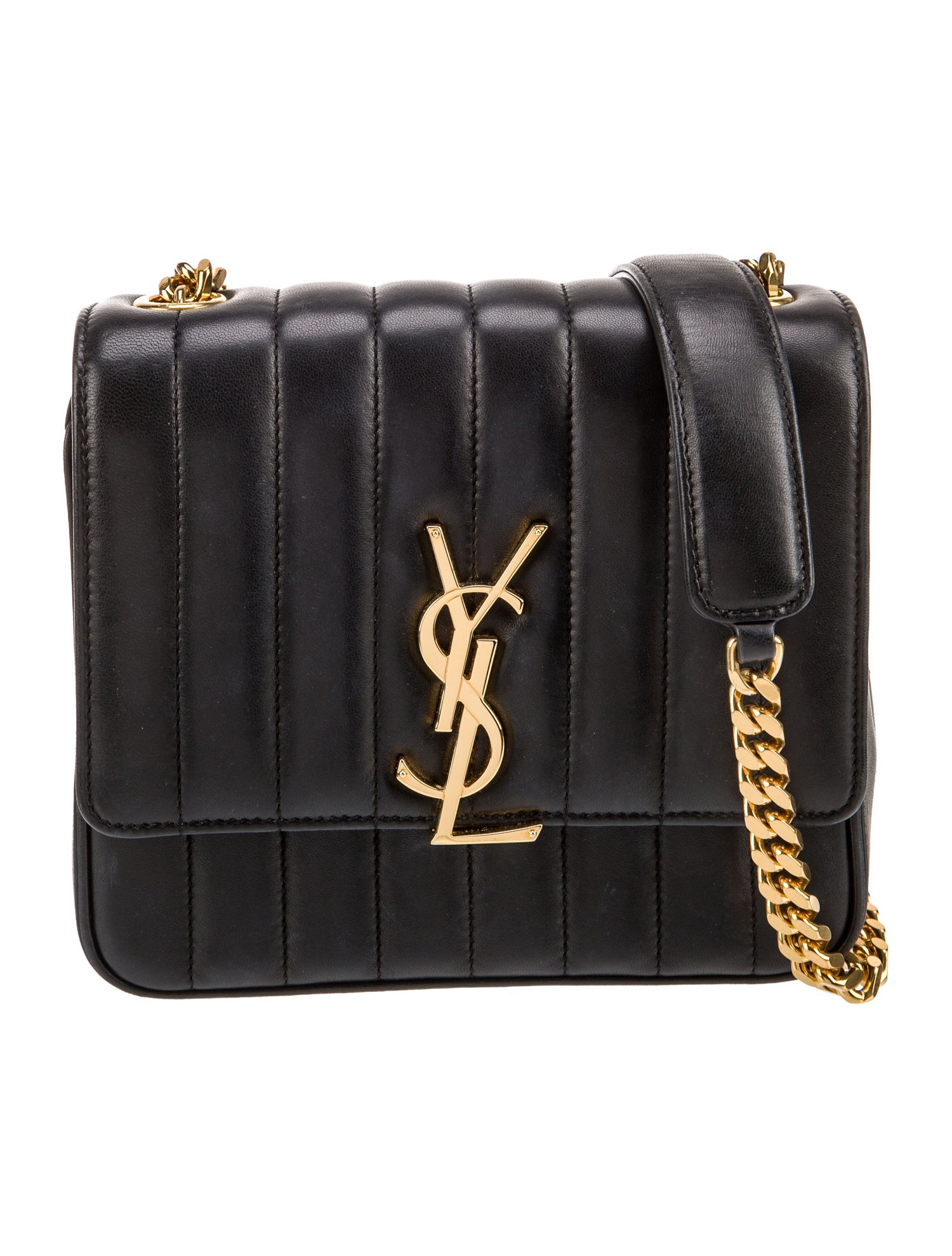 Saint Laurent Quilted Vicky Small