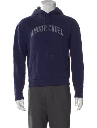 Saint Laurent 2020 Graphic Print Hoodie