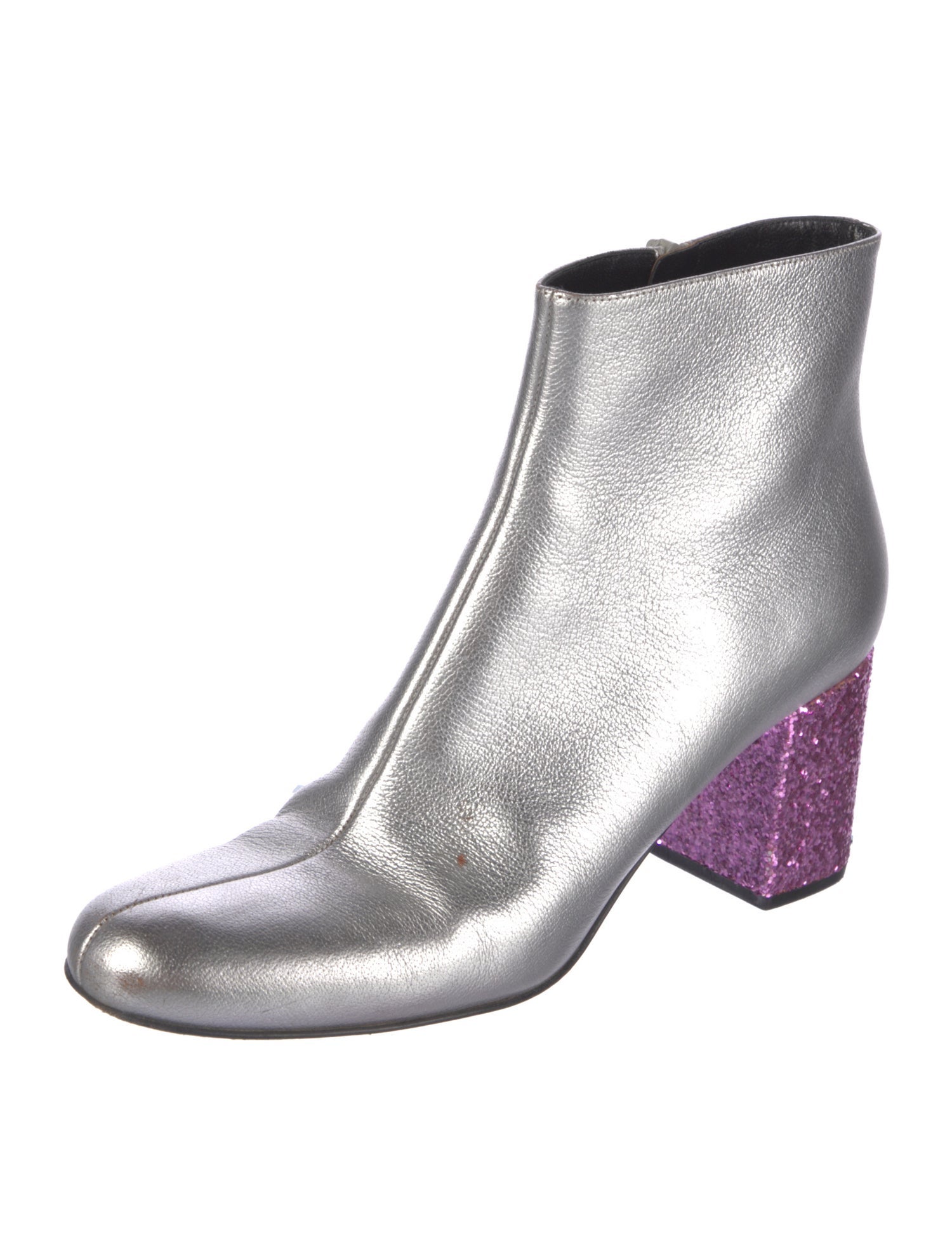 Saint Laurent Leather Boots