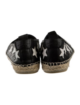 Saint Laurent Leather Printed Espadrilles