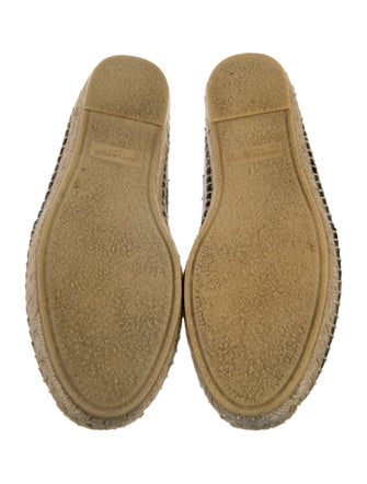 Saint Laurent Leather Printed Espadrilles