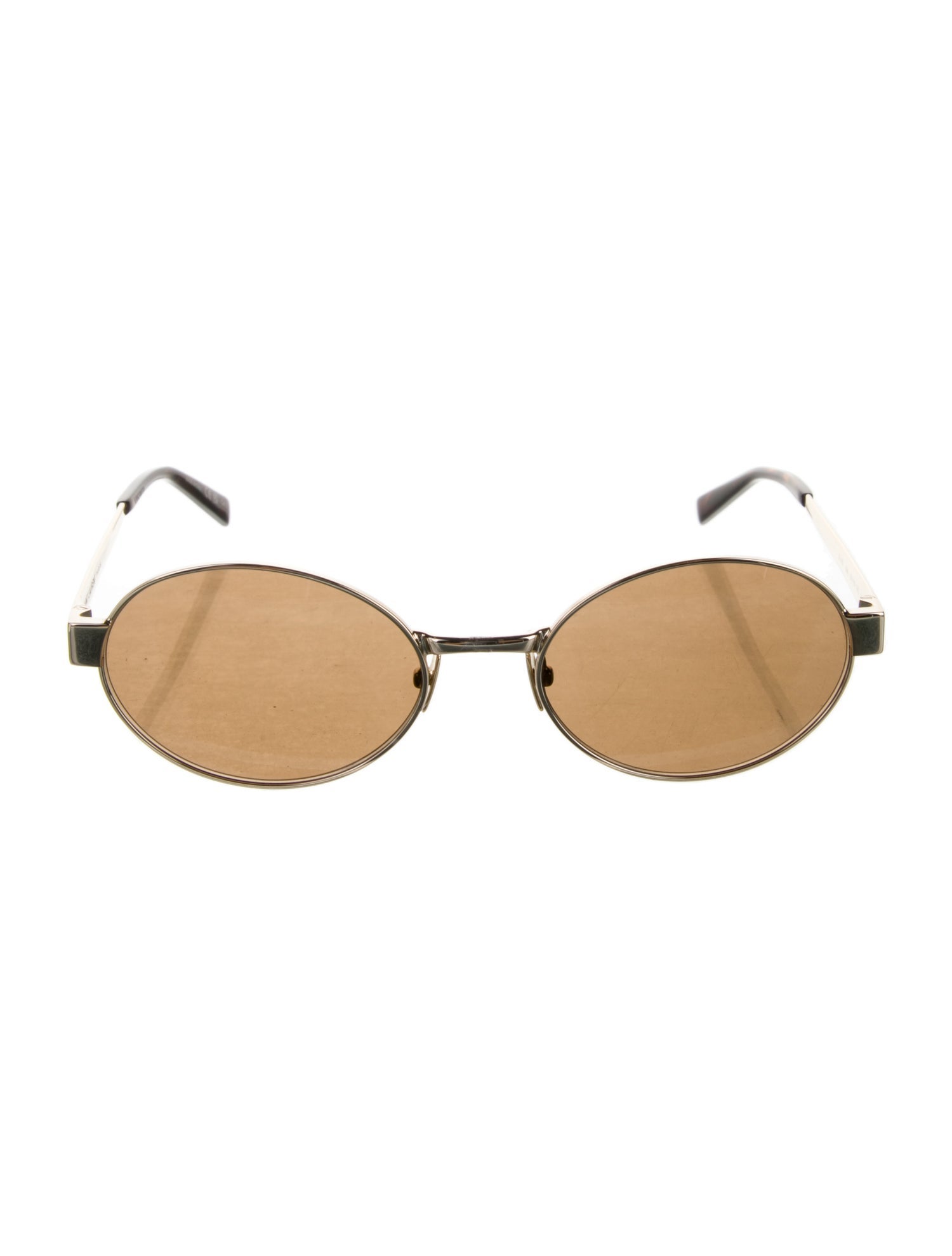 Saint Laurent Round Tinted Sunglasses