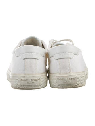 Saint Laurent Canvas Graphic Print Sneakers