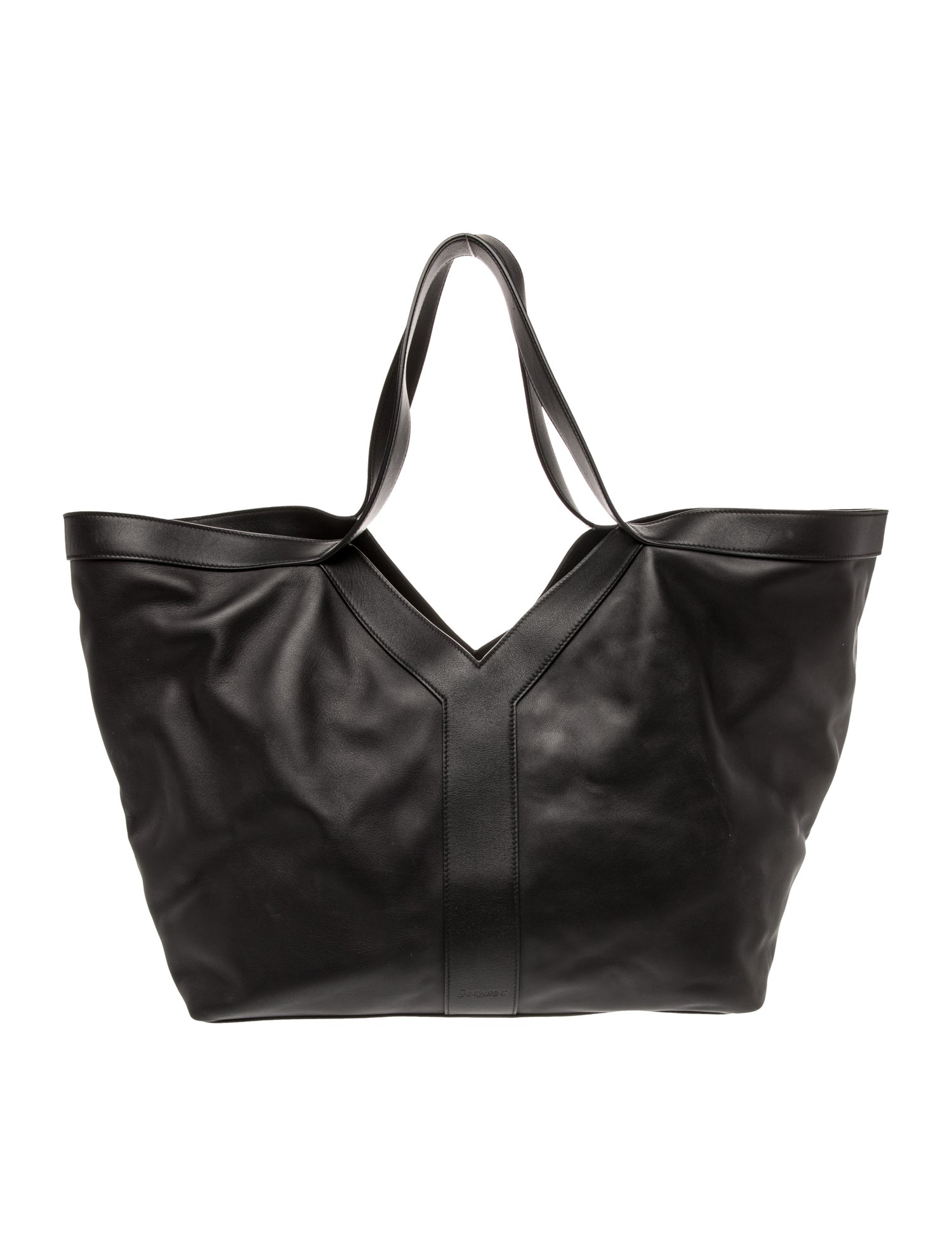 Saint Laurent Leather Y Tote Large 2024