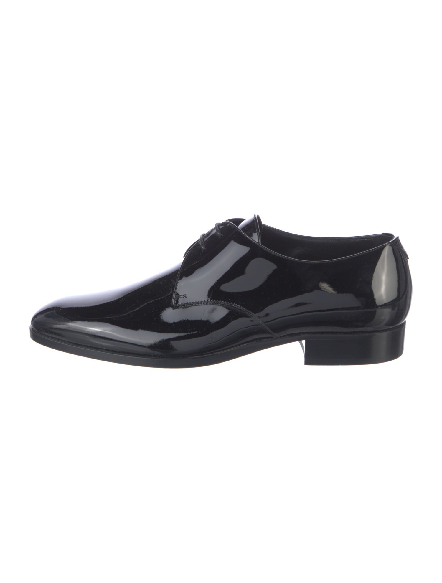 Saint Laurent Patent Leather Derby Shoes