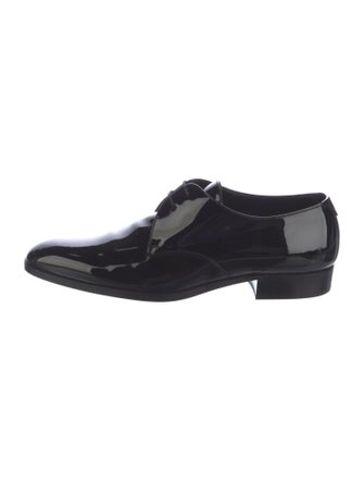 Saint Laurent Patent Leather Derby Shoes