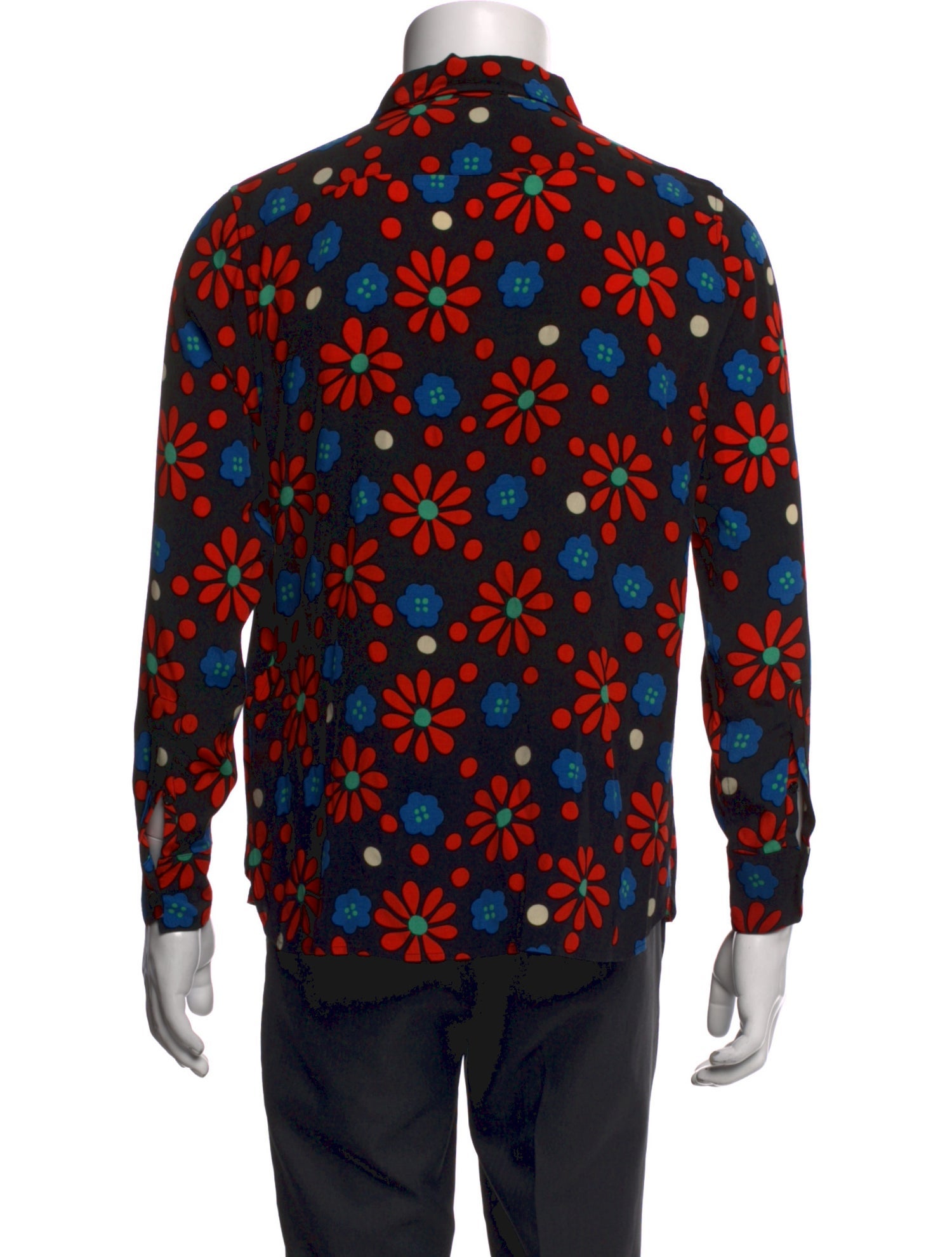 Saint Laurent 2014 Floral Print Shirt