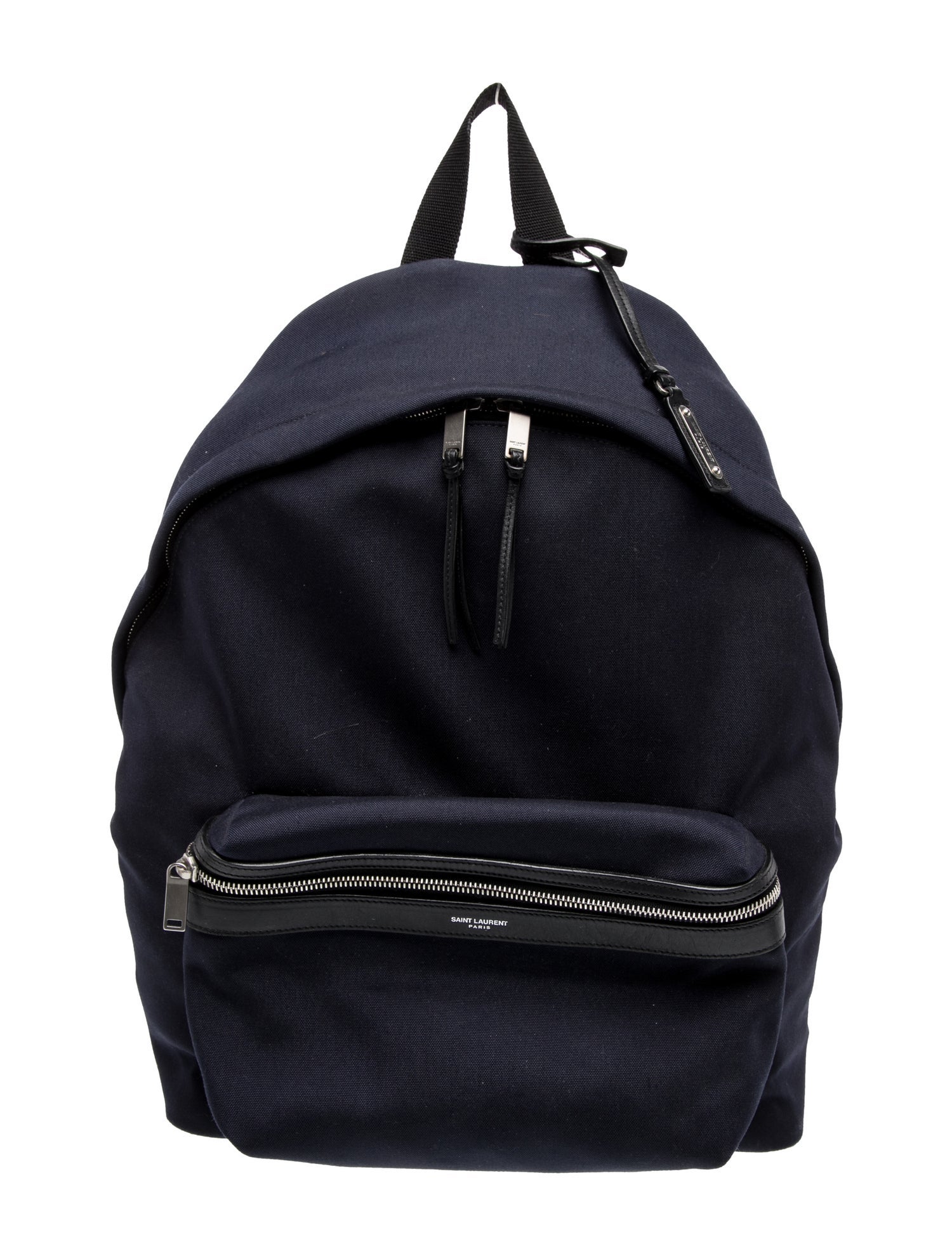 Saint Laurent Canvas City Backpack