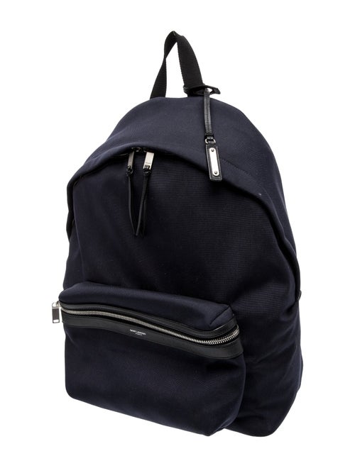 Saint Laurent Canvas City Backpack