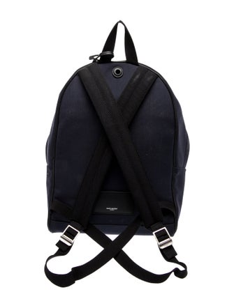 Saint Laurent Canvas City Backpack