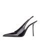 Saint Laurent Patent Leather Slingback Pumps
