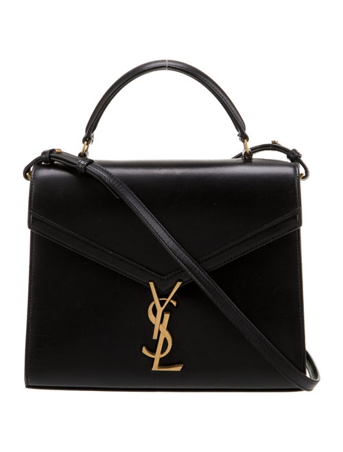 Saint Laurent Leather Cassandre Mini