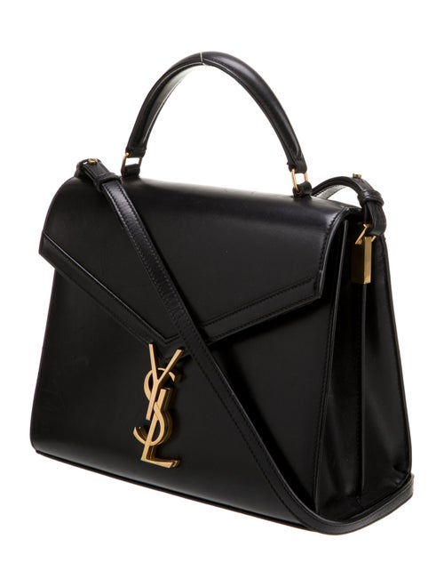 Saint Laurent Leather Cassandre Mini