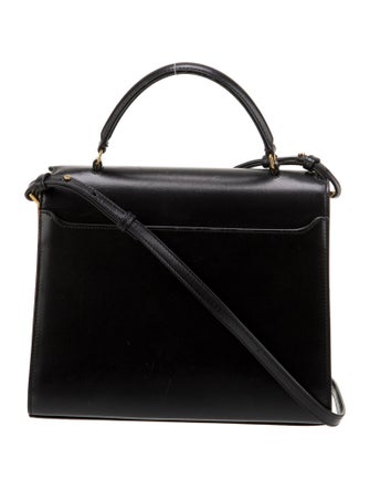 Saint Laurent Leather Cassandre Mini