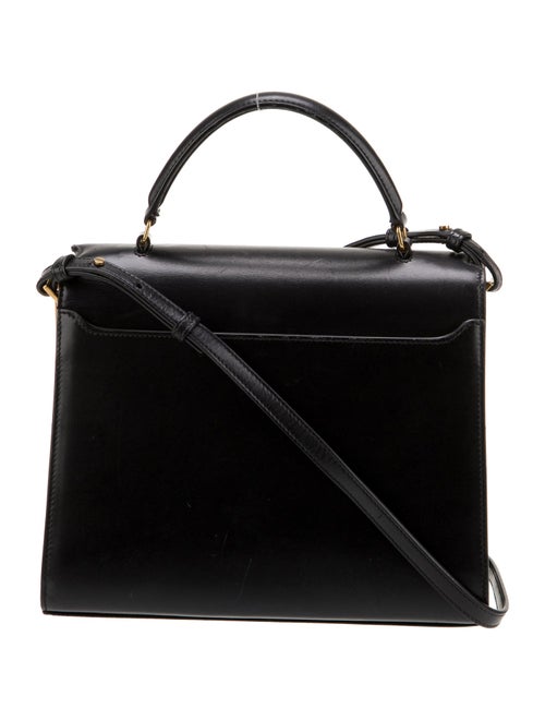 Saint Laurent Leather Cassandre Mini