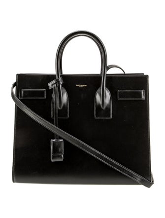 Saint Laurent Leather Sac De Jour