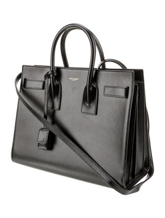 Saint Laurent Leather Sac De Jour