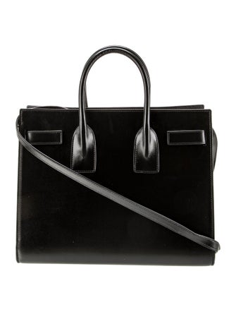 Saint Laurent Leather Sac De Jour
