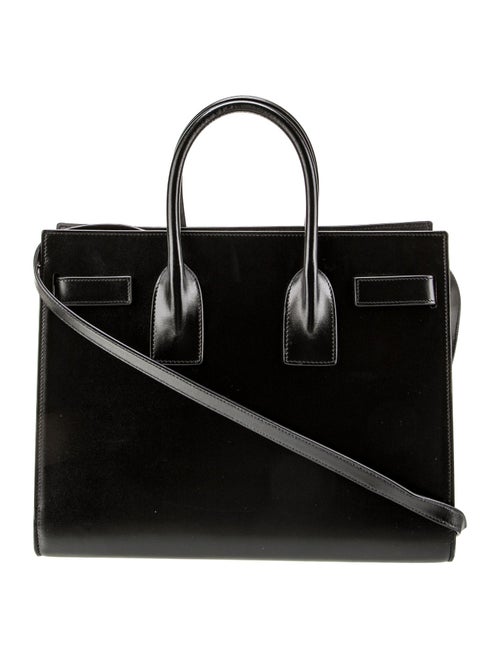 Saint Laurent Leather Sac De Jour