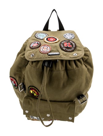 Saint Laurent Denim Backpack