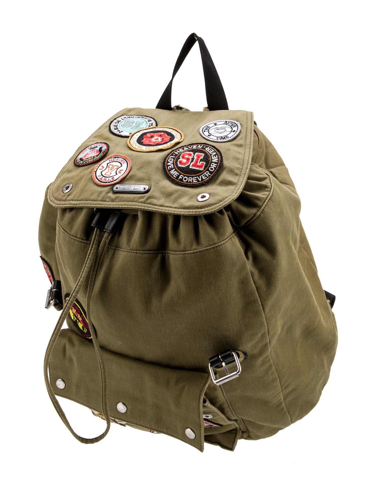 Saint Laurent Denim Backpack