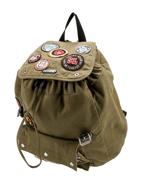 Saint Laurent Denim Backpack