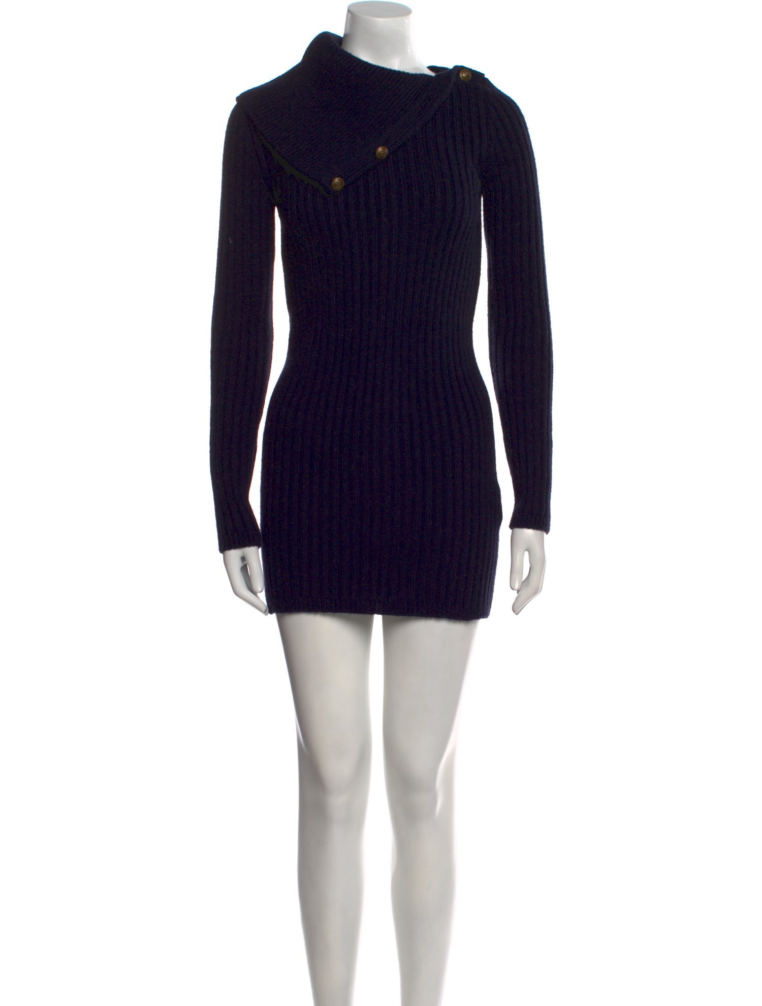 Saint Laurent Camel Hair Mini Dress