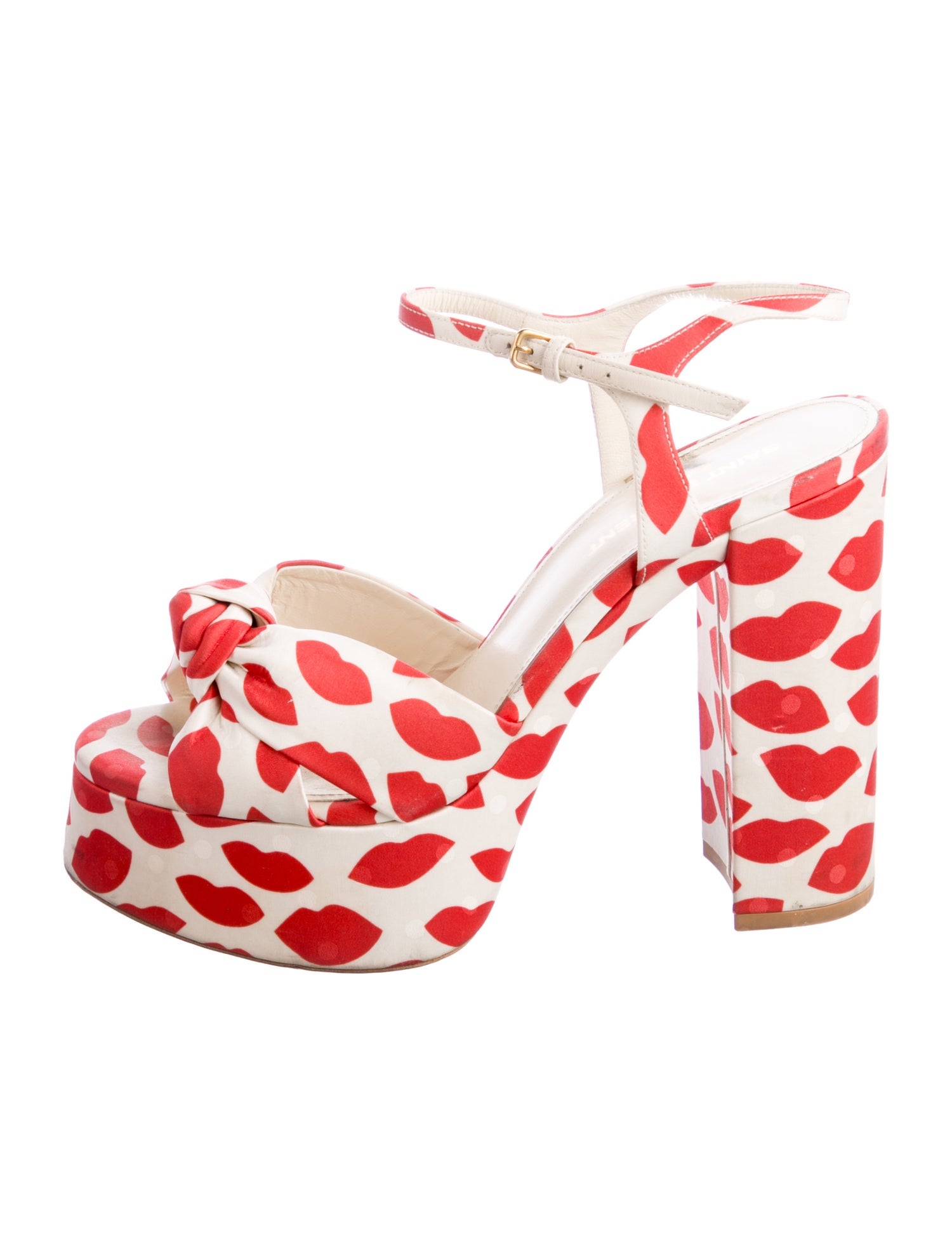 Saint Laurent Printed Mules