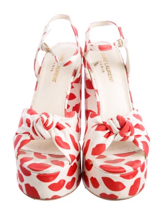 Saint Laurent Printed Mules