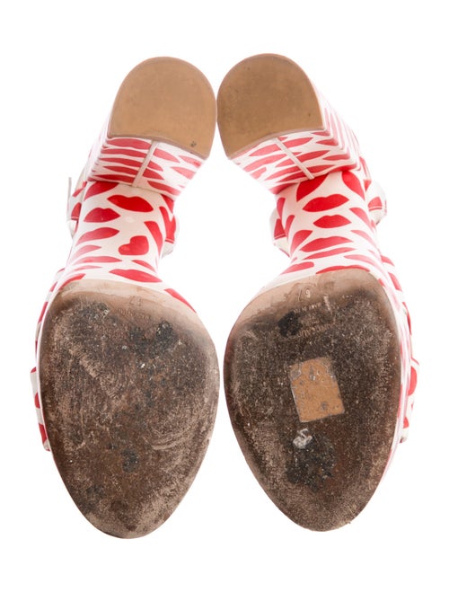 Saint Laurent Printed Mules